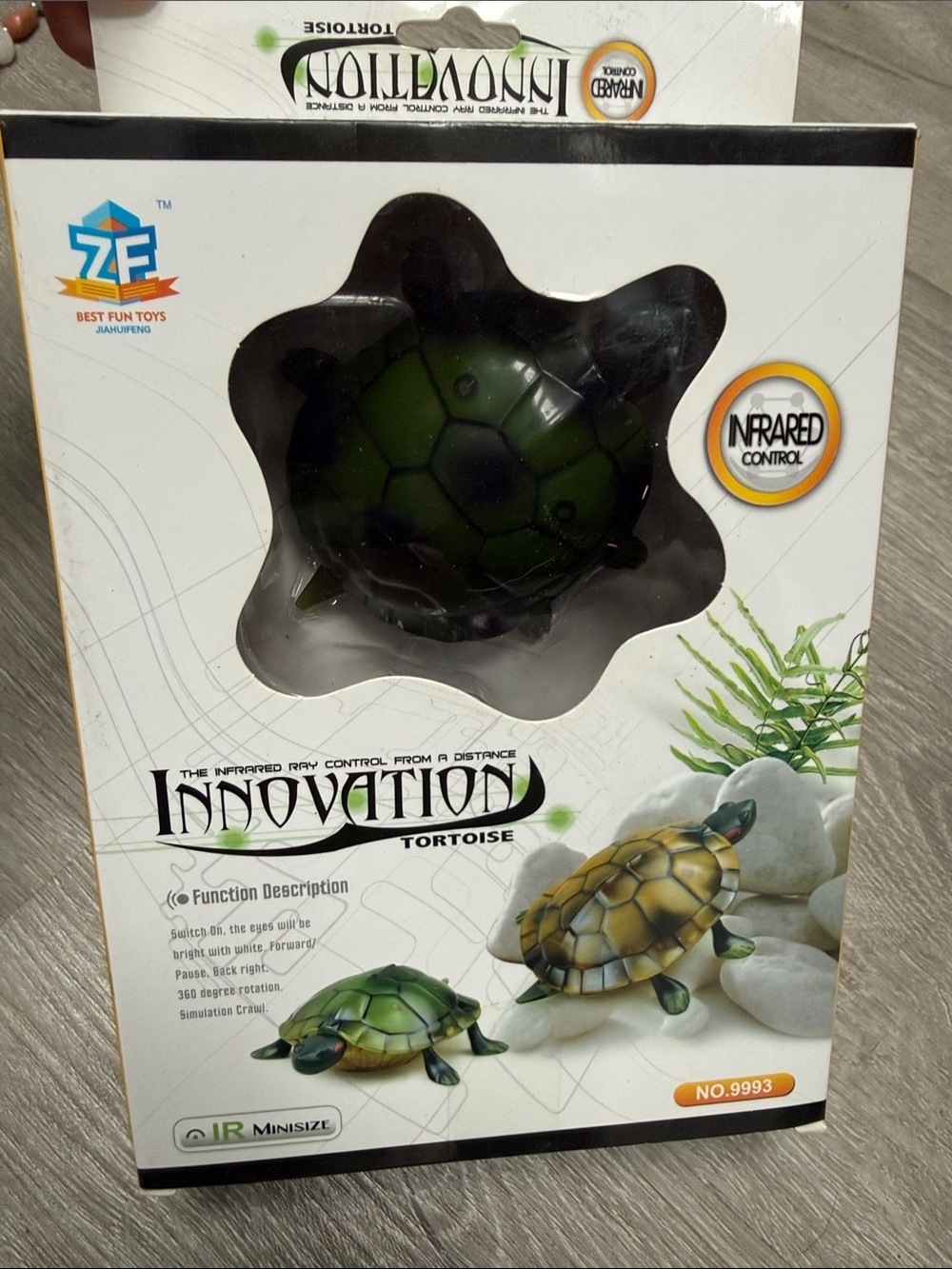 Innovation Tortoise Infrared Toy - Green Shell